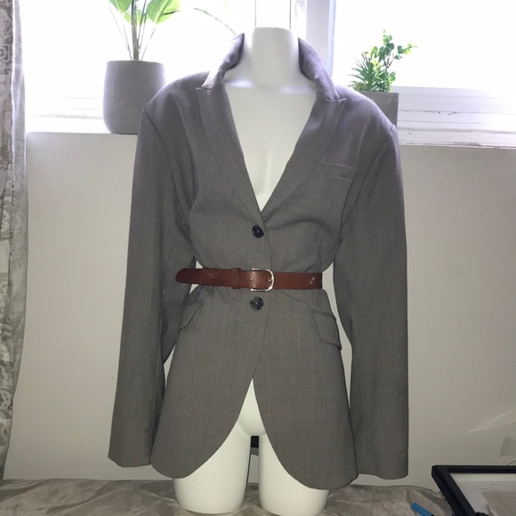 le chateau Jackets & Blazers - Wool tan blazer for women lined in side.